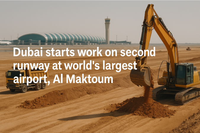 Dubai Commences Construction of Second Runway at the World's Largest Airport, Al Maktoum: A Strategic Move to Bolster Global Connectivity